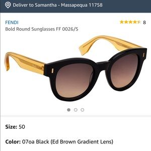 Fendi sunglasses FF0026/S